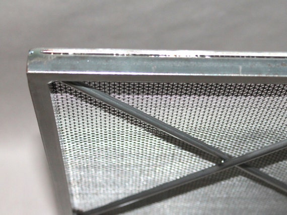 Fireplace Screen Custom Made To Fit Your Firebox And Mantle Etsy