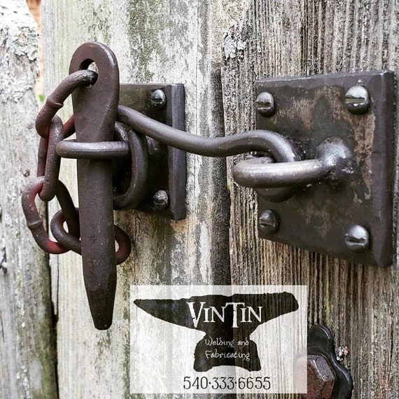 wrought iron pegs