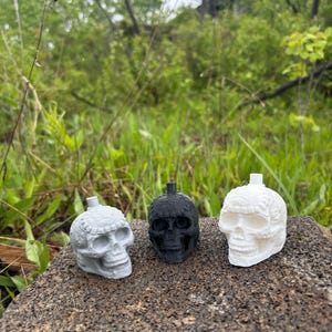 Screaming Aztec/Mayan Death Whistle Skull - Onyx Skull Design, Made in the USA, Durable and Stylish Craftsmanship, Unique Decor Ornament