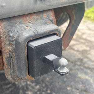 Tiny Trailer Hitch for 2" Receiver Wittle Hitch. Made from durable weather resistance materials.
