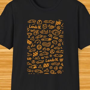 Tribute Norris Fan T-Shirt, Retro Racing Driver T-Shirt | Vintage Race Car Graphic Tee | Formula Inspired Shirt | Gift for Racing Fans