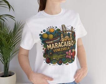 Maracaibo Venezuela T-Shirt - Vibrant City Landmark Tee - Zulia Pride Shirt - Unique Venezuelan Gift