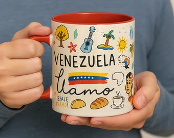 Venezuelan Pride Coffee Mug - Épale Chamo! Venezuela Flag Souvenir - Culture Gift, I Love Venezuela Coffee Cup