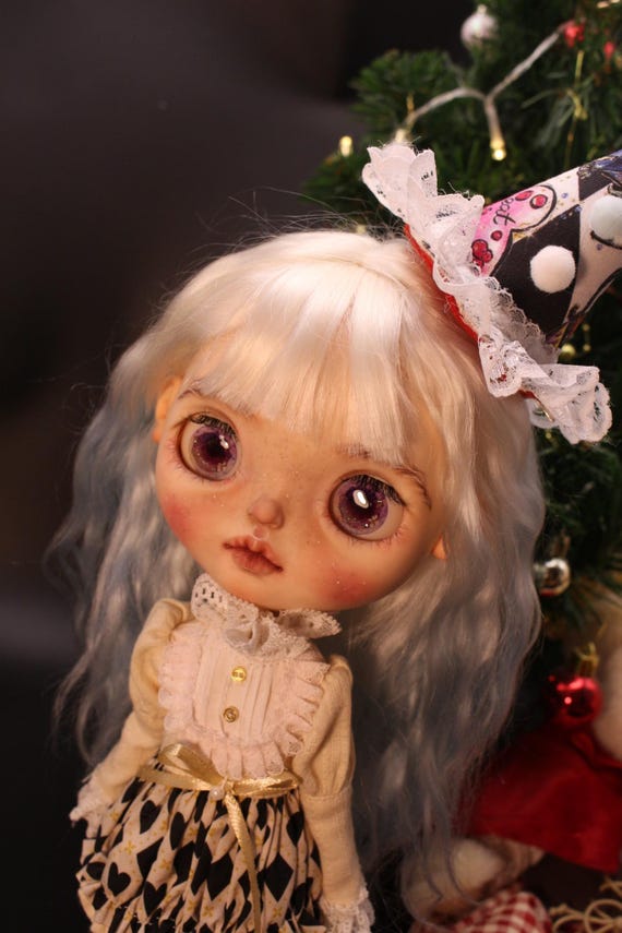 JEANNETTE – Poupée OOAK Blythe Customisée – Pièce Unique