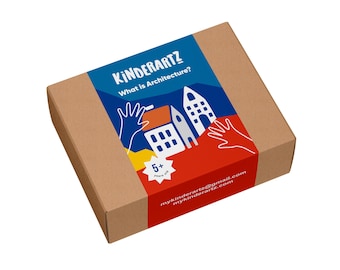 Architecture STEM Craft Kit for Kids 5+ | Beginner Building Activity | Junior Architect Design Set