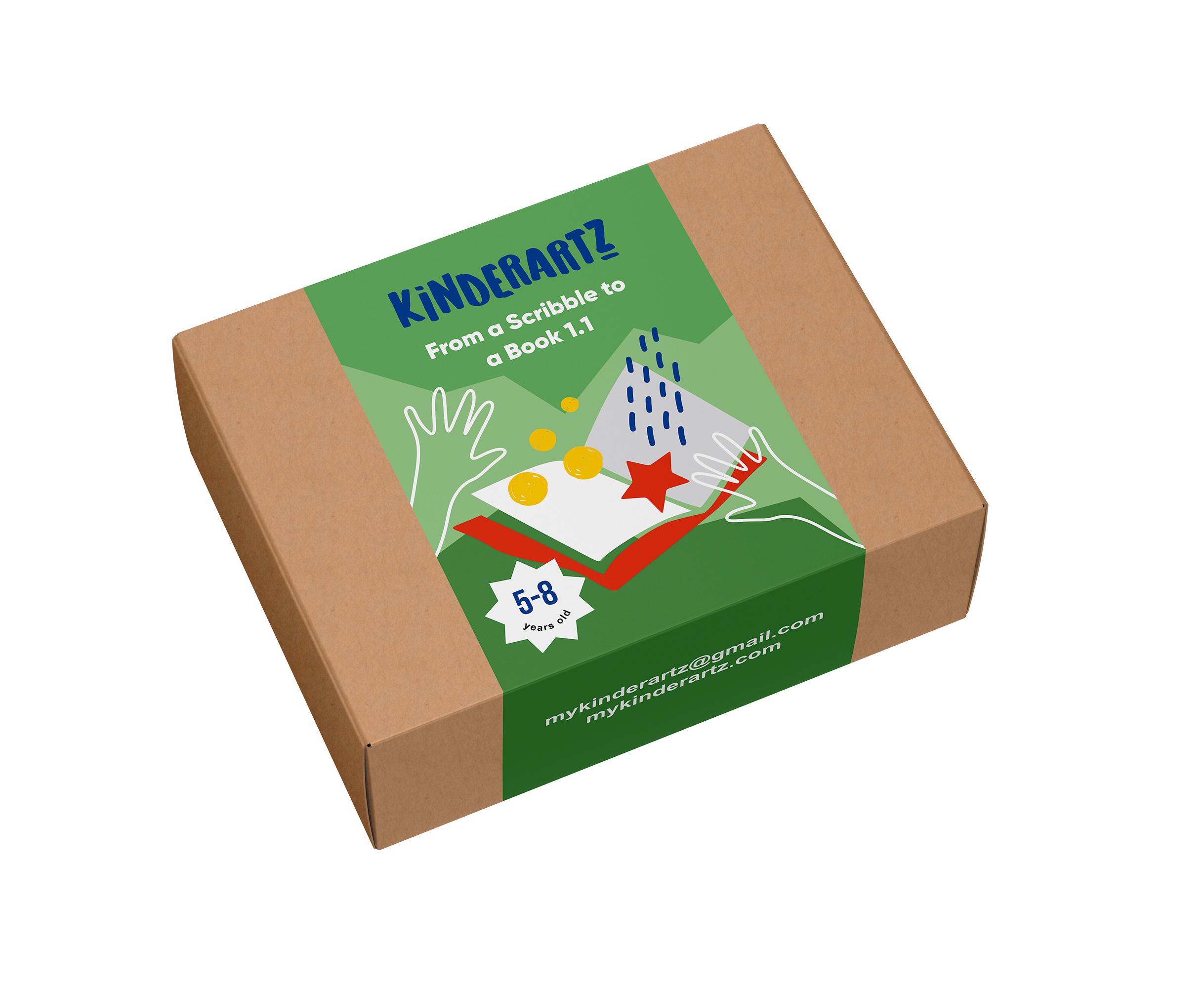 スクリブルブックアートキット：モンテッソーリ教育にインスパイアされ