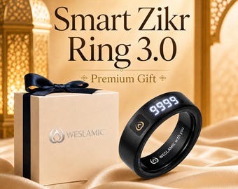 Smart Tasbih Counter Ring Digital Dhikr iTasbih Smart App
