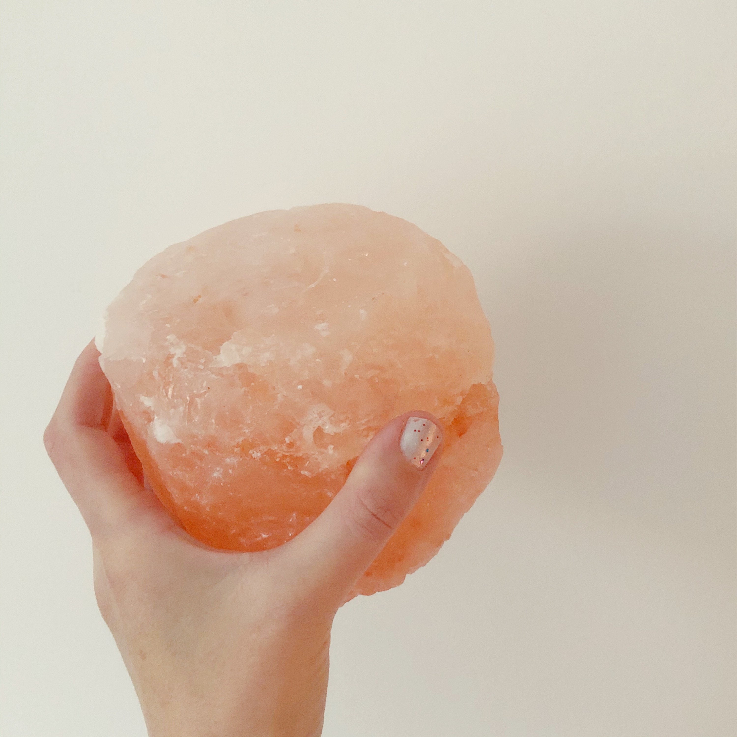 Himalayan Salt Crystal Candle Holder Associated With Clarity Etsy UK