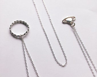 Sterling Silver Chain Necklace - suitable for adding your own Pendant / Charm - 925 Hallmarked Chain 18” length