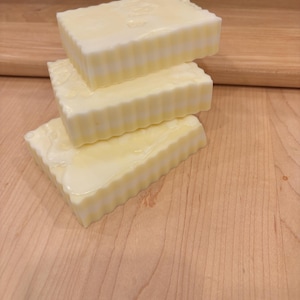 Lemon Bar – Lemongrass Shea Butter Soap, Handmade Citrus Essential Oil Bar