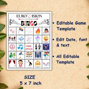 Printable watch party game for friends and family gatherings