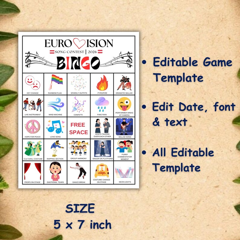 Printable watch party game for friends and family gatherings