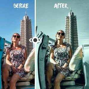 4 Cinematic Street Photography Presets Bundle for Lightroom Mobile and Desktop - Film, Instagram, Travel, Aesthetic Filters&quot;
