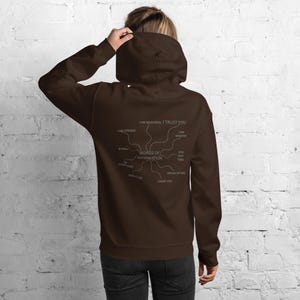 Words of Affirmation Hoodie – Positive Mental Health Graphic Sweatshirt, Self Love Motivation Gift