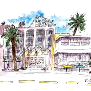 Custom Watercolor Sketch