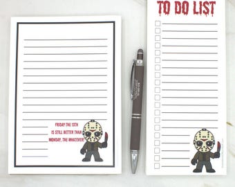 Jason Chibi Villain Notepad
