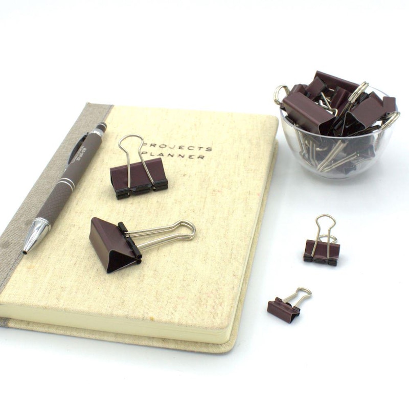 Journal Binder Clip Metal - Etsy