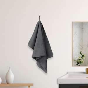 Luxury 6-Piece Cotton Towel Set by Nova Living - 100% Cotton, 500 GSM, Ultra-Soft, Absorbent - 2 Bath Towel, 2 Hand Towel, and 2 Wash Towel