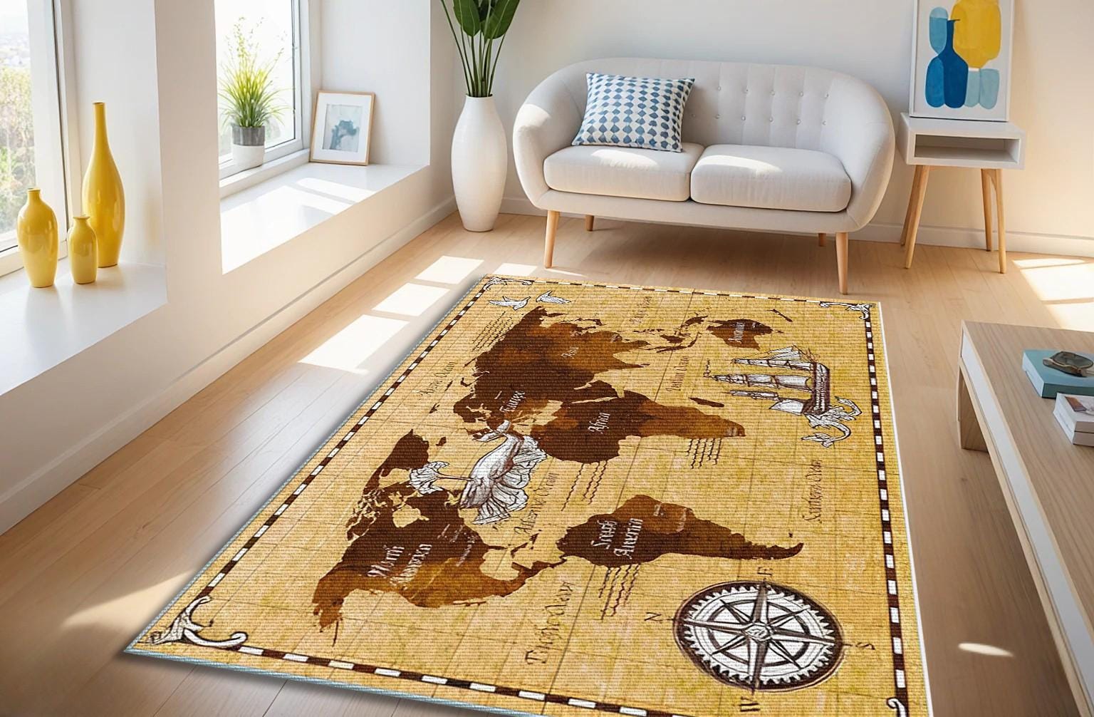 World Map Rug,maps Rug,cool World Map Carpet ,popular Map Carpet for ...