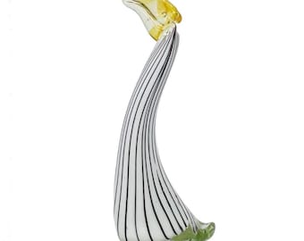 Vintage Murano Style Glass Bird Figurine