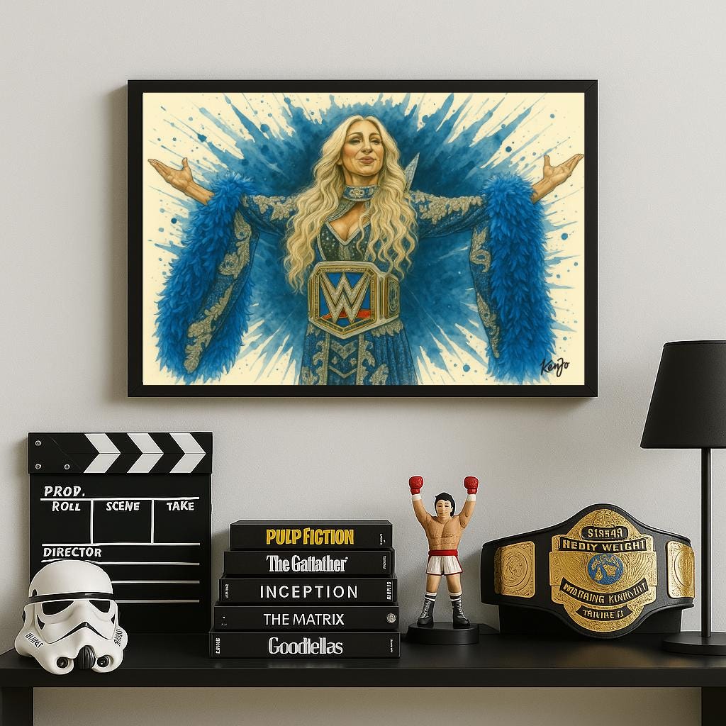 シャーロット・フレアー　直筆サインカード　/50 charlotte flair Charlotte flair - Etsy 日本