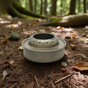 Titan Camping Alkohol Kocher | Ultraleichter Bushcraft Brenner | &quot;Portabler Mini-Kocher zum Wandern, Überleben & Kochen im Freien&quot;