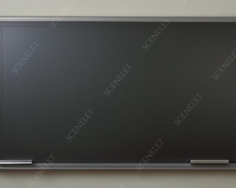 White Black Board Modern Zoom Virtual Background Clean Office Backdrop for Remote Work, Teams, Google Meet, Teachers, and Professionals JPG