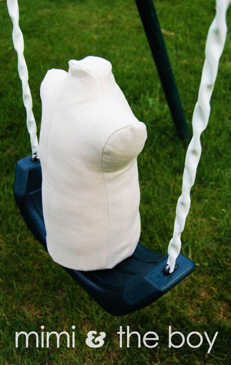 24T Toddler Mannequin Printable Pattern and Tutorial 24 Year Child