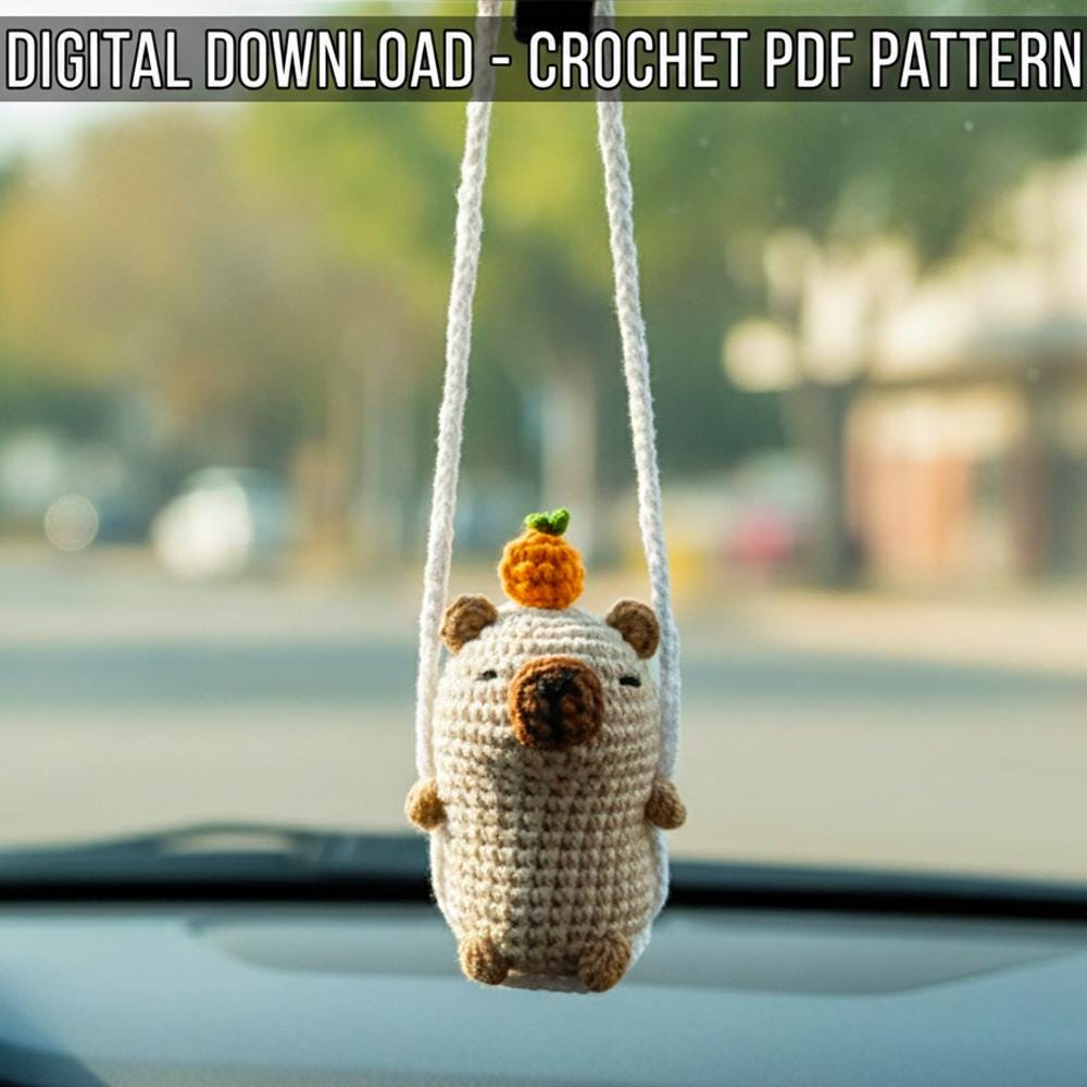 37 Capybara Crochet Patterns for Cute Amigurumi, Plushies, and Giftable Makes 15 Capybara Amigurumi Animal Plush