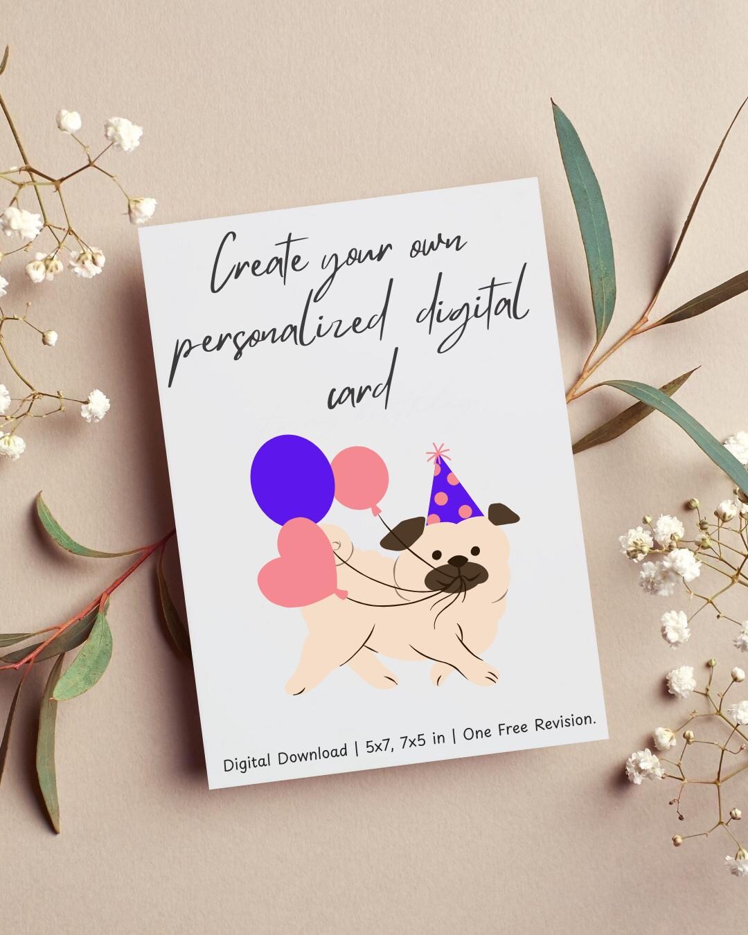 Birthday Card - Customised Birthday Card - Birthday Invitation - Made ...