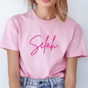 Selah Unisex T-Shirt - Soft Cotton Tee, Relaxed Fit, Christian Apparel, Selah Trend