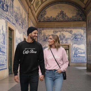 Cala-Boca Portuguese Humor Sweatshirt, Unisex Heavy Blend, Various Sizes and Colors