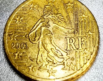 2002年 ドイツ 50ユーロセント硬貨 G ミント 希少コイン