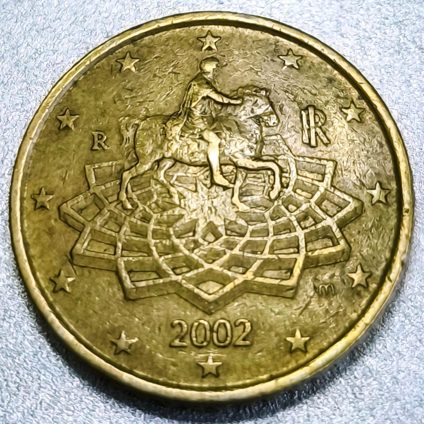 Euro 50 cent coin - Etsy 日本