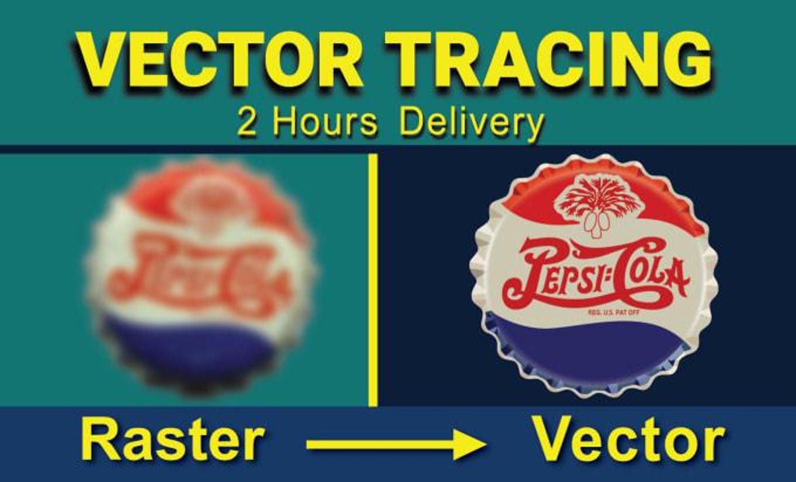 Vector Tracing, Redraw Logo, Convert Image to Vector Quickly - Etsy
