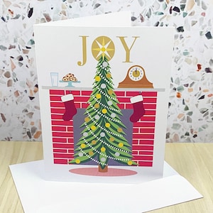 Tarjeta de Navidad: “Alegría”