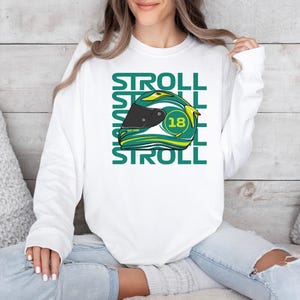 Lance Stroll Racing Car Shirt  Comfort Colors  Gift for Him