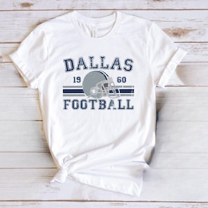 Distressed Dallas Football Shirt Cowboys Football Crewneck Retro Cowboys Shirt Gift for Dallas Cowboys Football Fan Cowboys Gift Game Day