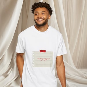 Camiseta con la carta "Querido Papá" - Camiseta con anuncio de bebé - Revelación de embarazo para papá - Próximamente en 9 meses - Idea de regalo para papá