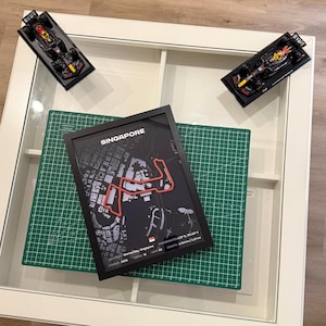 Formula 1 Singapore Track 3D Printed Poster · Marina Bay Circuit Wall Art · Formula 1 Race F1 Gift for Racing Fans · F1 Memorabilia · F1 Art