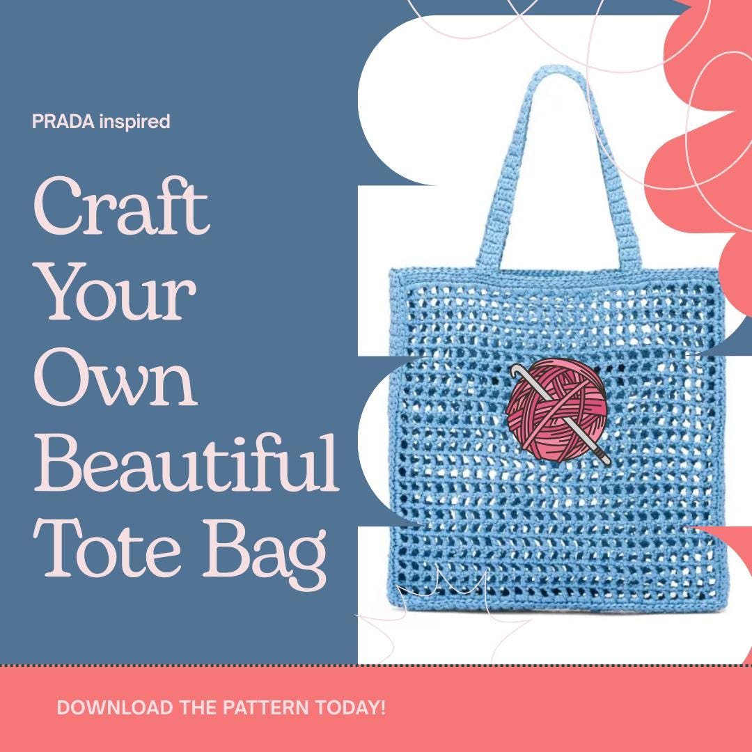 Crochet prada bag - Etsy 日本