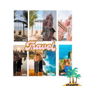 Lightroom Mobile  Presets - The Travel Pack