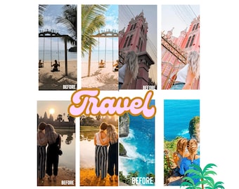 Lightroom Mobile  Presets - The Travel Pack
