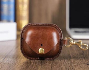 Leather Case for Galaxy Buds3 | Handmade Genuine Leather Earbuds Cover | Personalized Gift for Tech Lovers & Travelers