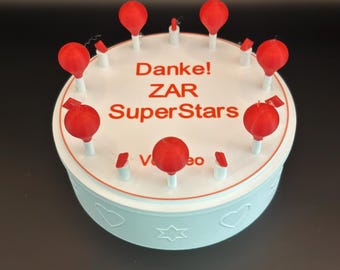 Personalisierte Kuchen Geschenkbox - 3D gedruckt