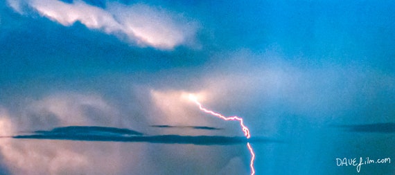Cedar Point Sandusky Ohio Skyline Lightning Storm Photo Art Print