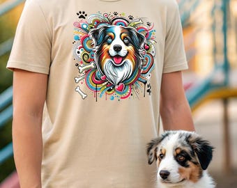 Pet Lover T-Shirt: Stylish Dog Graphic Tee, Unisex Cotton Jersey