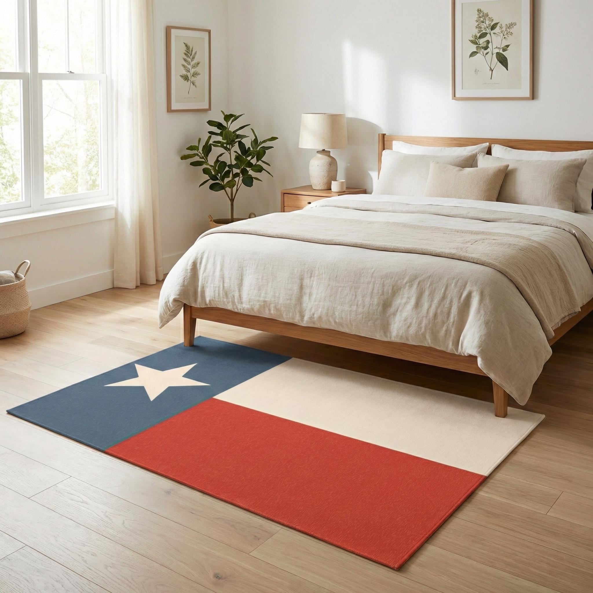 Texas Area Rug - Etsy