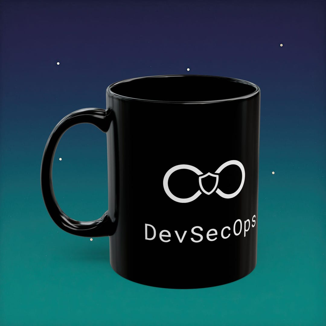 Devsecops Mug - Black Coffee Mug for Developers and Application ...