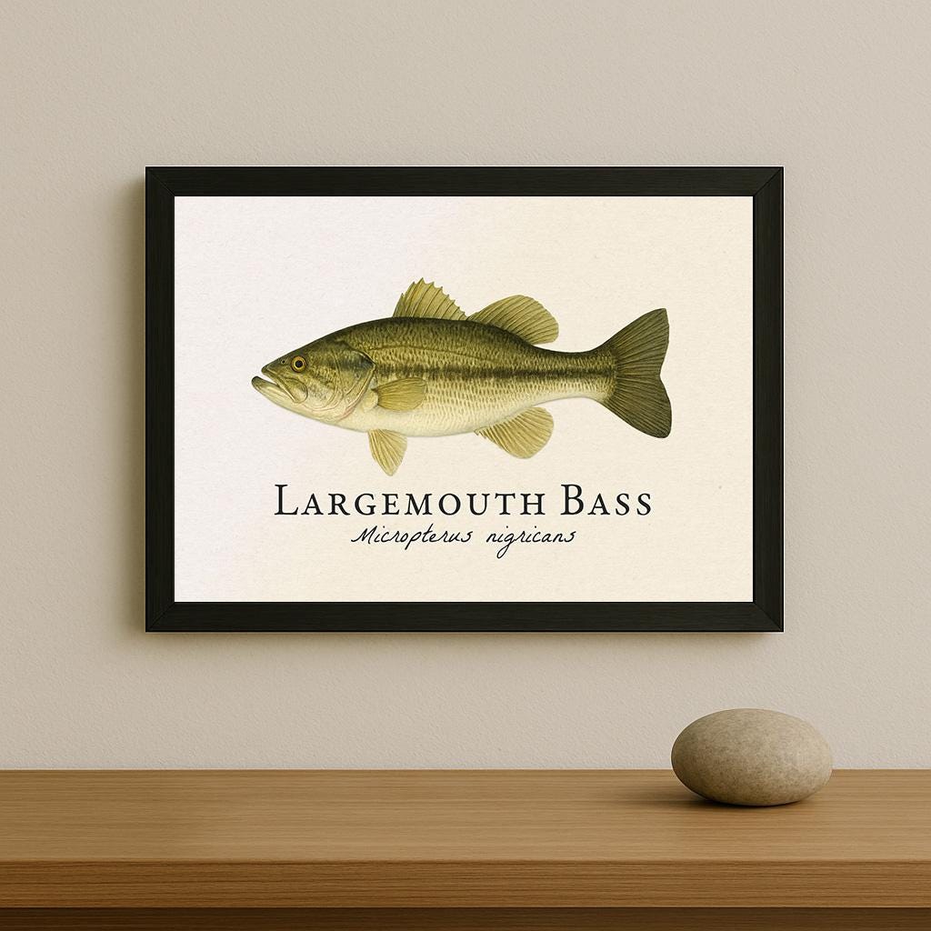 4日限定Large mouth Bass 壁掛け剥製 4日限定Large mouth Bass 壁掛け
